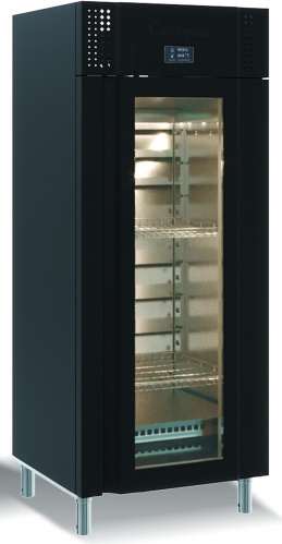 Фото Холодильный шкаф с высоким контролем влажности Полюс M700GN-1-G-HHC 9005 (сыр, мясо) Carboma Pro, картинка, монтаж, сервис, доставка, сервисное обслуживание