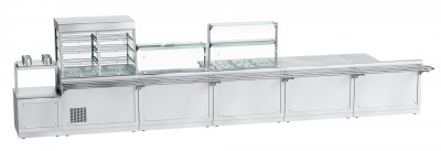 Фото Прилавок-витрина холодильный Abat ПВВ(Н)-70Х-С-НШ, картинка, монтаж, сервис, доставка, сервисное обслуживание