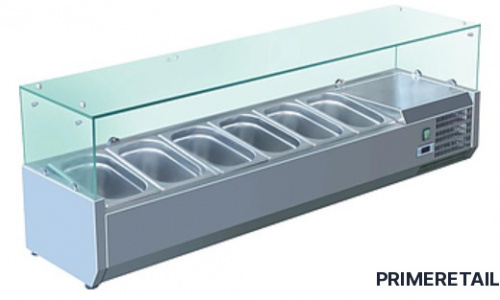 Фото Холодильная витрина Koreco VRX1400330(335I), картинка, монтаж, сервис, доставка, сервисное обслуживание