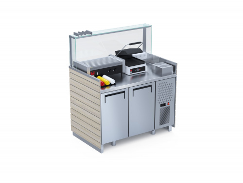 Фото Хот-дог станция be bloks! FG 107-165, картинка, монтаж, сервис, доставка, сервисное обслуживание