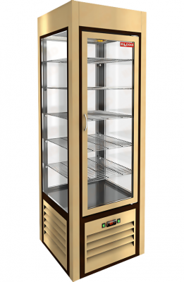 Фото Витрина кондитерская вертикальная Hicold VRC 350 Sh Be, картинка, монтаж, сервис, доставка, сервисное обслуживание