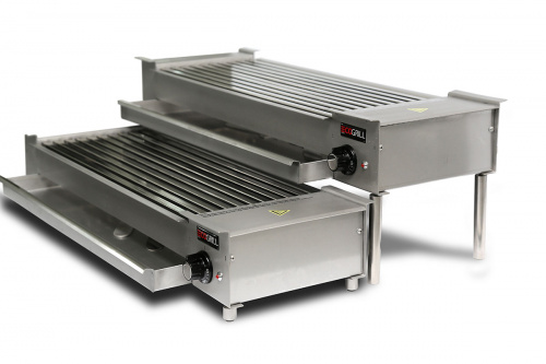 Фото Гриль-мангал Okpiro Ecogrill Souvlaki 8C 400S, картинка, монтаж, сервис, доставка, сервисное обслуживание