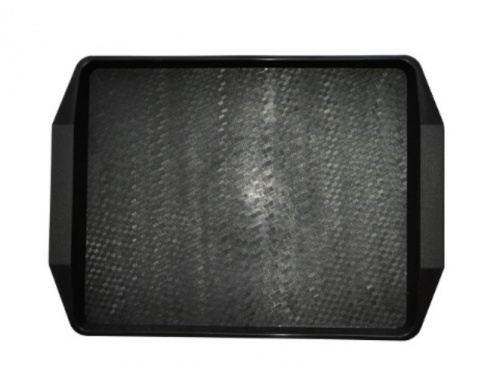 Фото Поднос 42*30см черный (110) MG/10/, картинка, монтаж, сервис, доставка, сервисное обслуживание