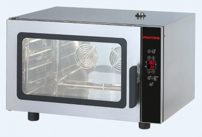 Фото Печь конвекционная Inoxtrend GUP-604EB с пароувлажнением, картинка, монтаж, сервис, доставка, сервисное обслуживание