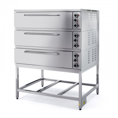 Фото Шкаф пекарский трехсекционный МХМ ШПЭ103, картинка, монтаж, сервис, доставка, сервисное обслуживание