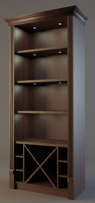 Фото Шкаф для элитного алкоголя Евромаркет V 019, картинка, монтаж, сервис, доставка, сервисное обслуживание