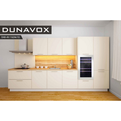 Фото Винный шкаф Dunavox DAB-49.116DW.TO, картинка, монтаж, сервис, доставка, сервисное обслуживание