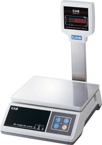 Фото Весы электронные порционные Cas SWII-10P, картинка, монтаж, сервис, доставка, сервисное обслуживание