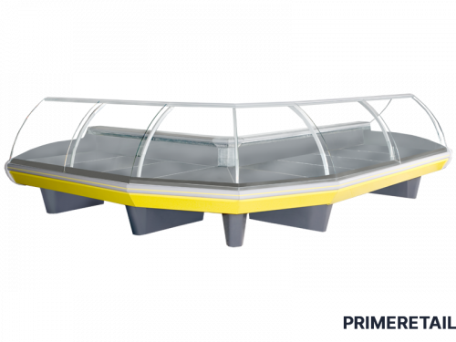 Фото Среднетемпературная угловая витрина Enteco Немига Lux УН 90 ВС Self, картинка, монтаж, сервис, доставка, сервисное обслуживание