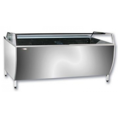 Фото Витрина холодильная для рыбы GLACIER Марина плюс 2,0, картинка, монтаж, сервис, доставка, сервисное обслуживание