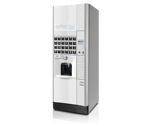 Фото Вендинговый аппарат для кофе Rheavendors Luce X2 EE7 PRO R2T 1T white, картинка, монтаж, сервис, доставка, сервисное обслуживание