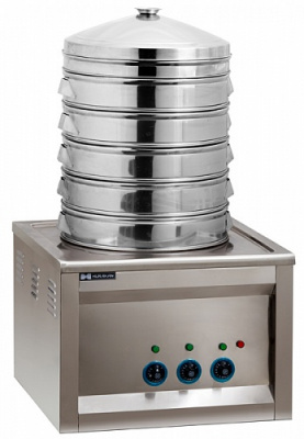 Фото Пароварка для дим-самов Hurakan HKN-DS1, картинка, монтаж, сервис, доставка, сервисное обслуживание