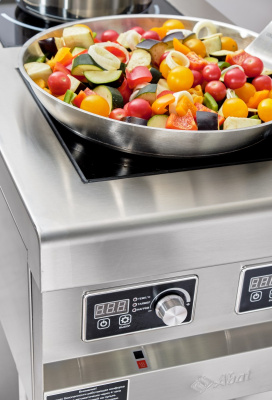 Фото Плита индукционная 6-ти конфорочная Abat КИП-69П-5,0, картинка, монтаж, сервис, доставка, сервисное обслуживание