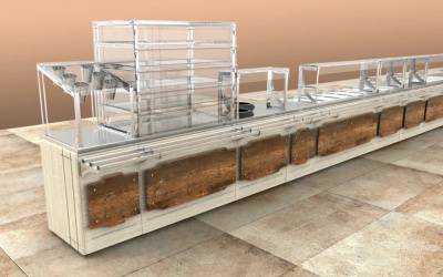 Фото Мармит для первых блюд Провиантъ LM1 Steel 805K (1 конфорка), 2,0 кВт, картинка, монтаж, сервис, доставка, сервисное обслуживание