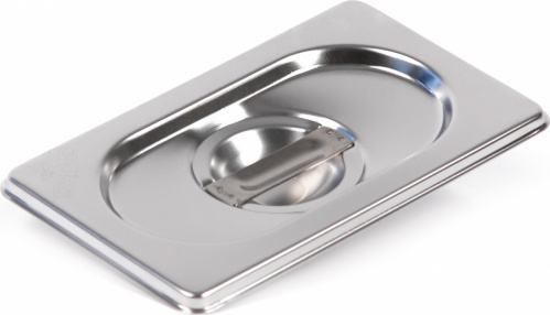 Фото Крышка Luxstahl из нержавеющей стали для GN 1/12 [8112-L], картинка, монтаж, сервис, доставка, сервисное обслуживание