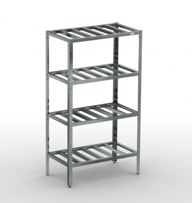 Фото Стеллаж решетчатый КОБОР СКР-60/40/430, картинка, монтаж, сервис, доставка, сервисное обслуживание