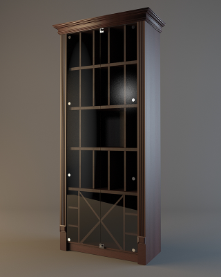 Фото Шкаф для элитного алкоголя Евромаркет LD 006, картинка, монтаж, сервис, доставка, сервисное обслуживание