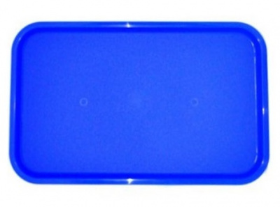 Фото Поднос 53*33см голубой (123) MG/10/, картинка, монтаж, сервис, доставка, сервисное обслуживание