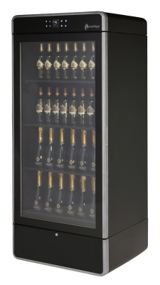 Фото Шкаф винный Enofrigo I.AM H2000 статический черный 4 полки, картинка, монтаж, сервис, доставка, сервисное обслуживание