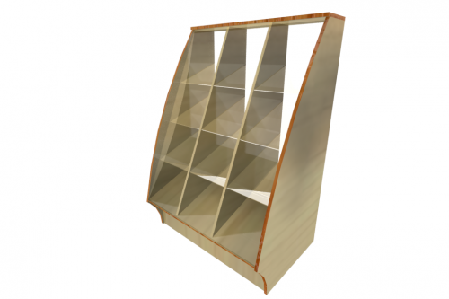 Фото Витрина для конфет Фабрика Авторской мебели Енисей 120В 16 ячеек, картинка, монтаж, сервис, доставка, сервисное обслуживание