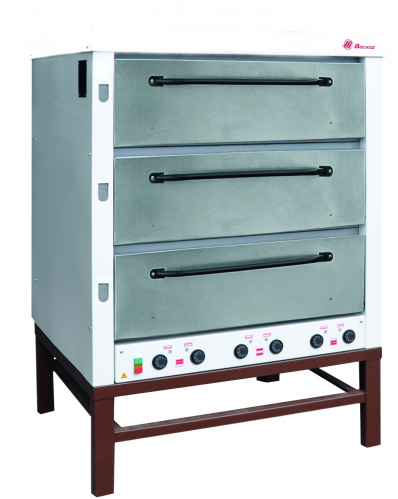 Фото Печь хлебопекарная Восход ХПЭ-500 нерж. сталь, картинка, монтаж, сервис, доставка, сервисное обслуживание