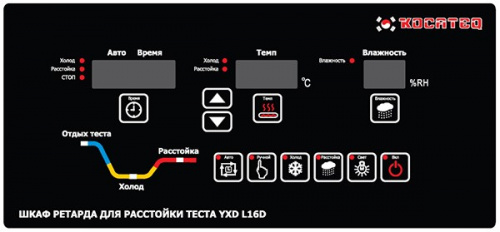 Фото Шкаф расстоечный Kocateq YXD-L32D, картинка, монтаж, сервис, доставка, сервисное обслуживание