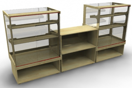 Фото Прилавок Фабрика Авторской мебели Лион 50, картинка, монтаж, сервис, доставка, сервисное обслуживание