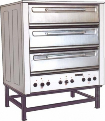 Фото Шкаф жарочный Торгмаш, Люберцы ШПЭСМ-3М с пароувлажнением (в обрешетке), картинка, монтаж, сервис, доставка, сервисное обслуживание