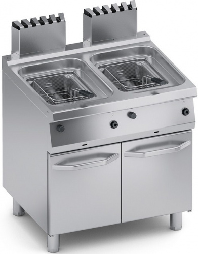Фото Фритюрница газовая ATA C2GFG1012 с закрытой подставкой, картинка, монтаж, сервис, доставка, сервисное обслуживание