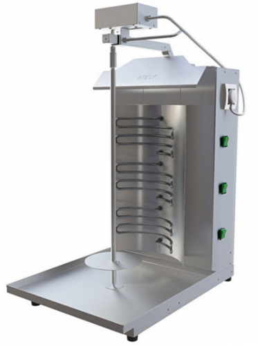 Фото Аппарат для шаурмы Атеси Шаурма-3 ЭЛ М-Э, картинка, монтаж, сервис, доставка, сервисное обслуживание