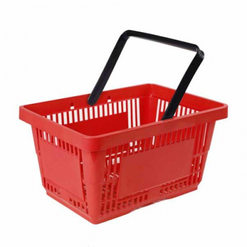 Фото Корзина покупательская пластиковая Корбис SBP27-1H, картинка, монтаж, сервис, доставка, сервисное обслуживание