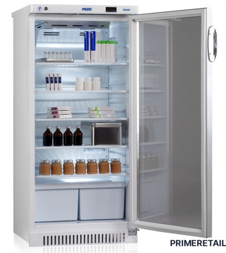 Фото Холодильный шкаф фармацевтический Pozis ХФ-250-3 тонированние стекло, картинка, монтаж, сервис, доставка, сервисное обслуживание