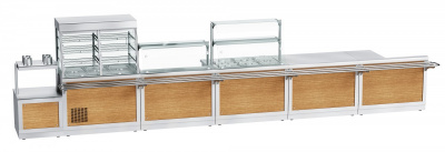 Фото Прилавок-витрина холодильный Abat ПВВ(Н)-70Х-С-НШ, картинка, монтаж, сервис, доставка, сервисное обслуживание