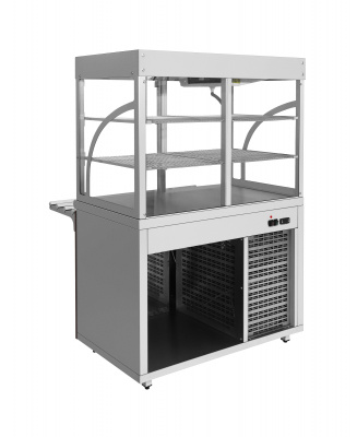 Фото Прилавок холодильный Luxstahl ПХК (С)-1200, картинка, монтаж, сервис, доставка, сервисное обслуживание