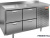 Фото Стол холодильный Hicold BN 22 BR2 TN, картинка, монтаж, сервис, доставка, сервисное обслуживание