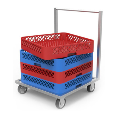 Фото Тележка для посудомоечных кассет Кобор ТПК-58/55, картинка, монтаж, сервис, доставка, сервисное обслуживание