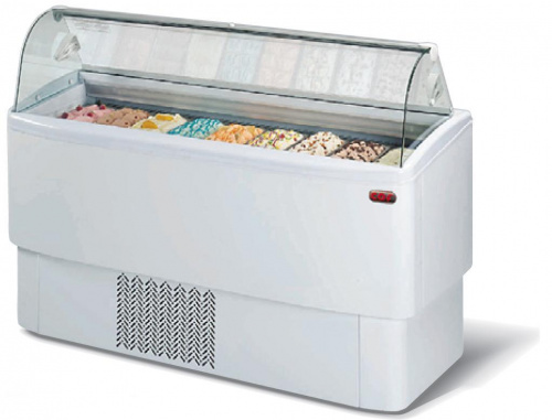 Фото Витрина для мороженого ISA Fiji 12, картинка, монтаж, сервис, доставка, сервисное обслуживание