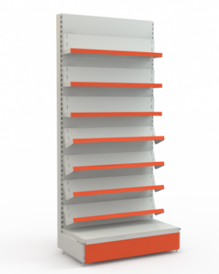 Фото Торговый стеллаж Евромаркет книжный, картинка, монтаж, сервис, доставка, сервисное обслуживание