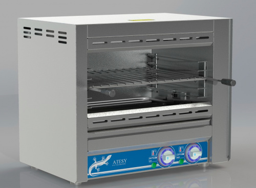 Фото Гриль Саламандра Атеси ГСЛ-21-400.300-01, картинка, монтаж, сервис, доставка, сервисное обслуживание