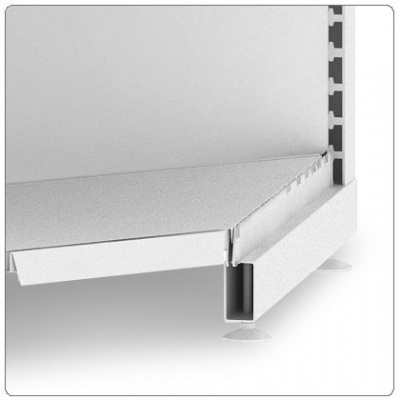 Фото Пристенный стеллаж угловой внутренний H=2250 мм, картинка, монтаж, сервис, доставка, сервисное обслуживание