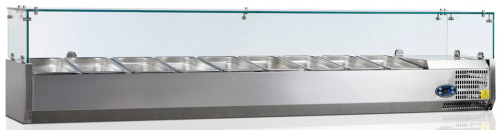 Фото Настольная холодильная витрина Tefcold VK33-200-I, картинка, монтаж, сервис, доставка, сервисное обслуживание