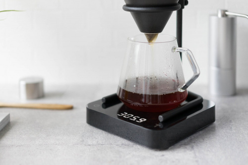 Фото Весы Acaia Pearl (Black), картинка, монтаж, сервис, доставка, сервисное обслуживание