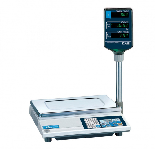 Фото Торговые весы Cas AP-1 30M Big Tray, картинка, монтаж, сервис, доставка, сервисное обслуживание