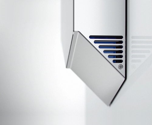 Фото Сушилка для рук Dyson Airblade V HU02 цвет никель, картинка, монтаж, сервис, доставка, сервисное обслуживание