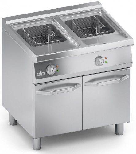 Фото Фритюрница электрическая ATA K7EFG1015 с закрытой подставкой, картинка, монтаж, сервис, доставка, сервисное обслуживание