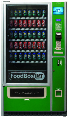 Фото Снековый торговый автомат Unicum Food Box Lift для установки в термобокс, картинка, монтаж, сервис, доставка, сервисное обслуживание