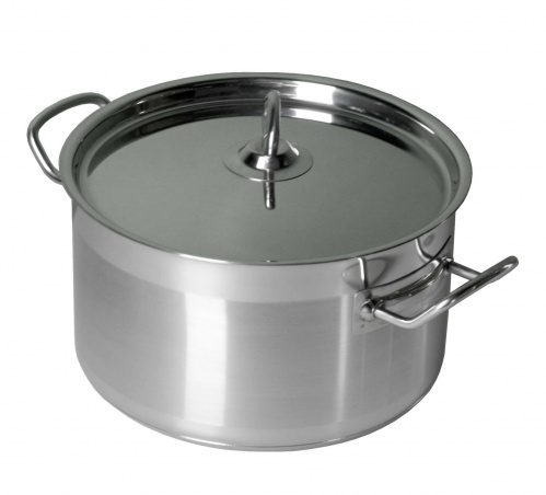 Фото Кастрюля 3 л из нержавеющей стали Luxstahl, картинка, монтаж, сервис, доставка, сервисное обслуживание