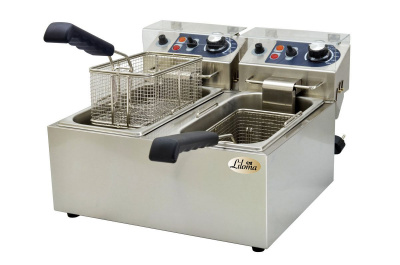 Фото Фритюрница Liloma FLT 6+6, картинка, монтаж, сервис, доставка, сервисное обслуживание