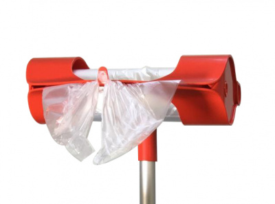 Фото Диспенсер плоских пакетов Ingemann (красный), картинка, монтаж, сервис, доставка, сервисное обслуживание