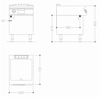 Фото Поверхность жарочная Mareno NFT76ELC, картинка, монтаж, сервис, доставка, сервисное обслуживание